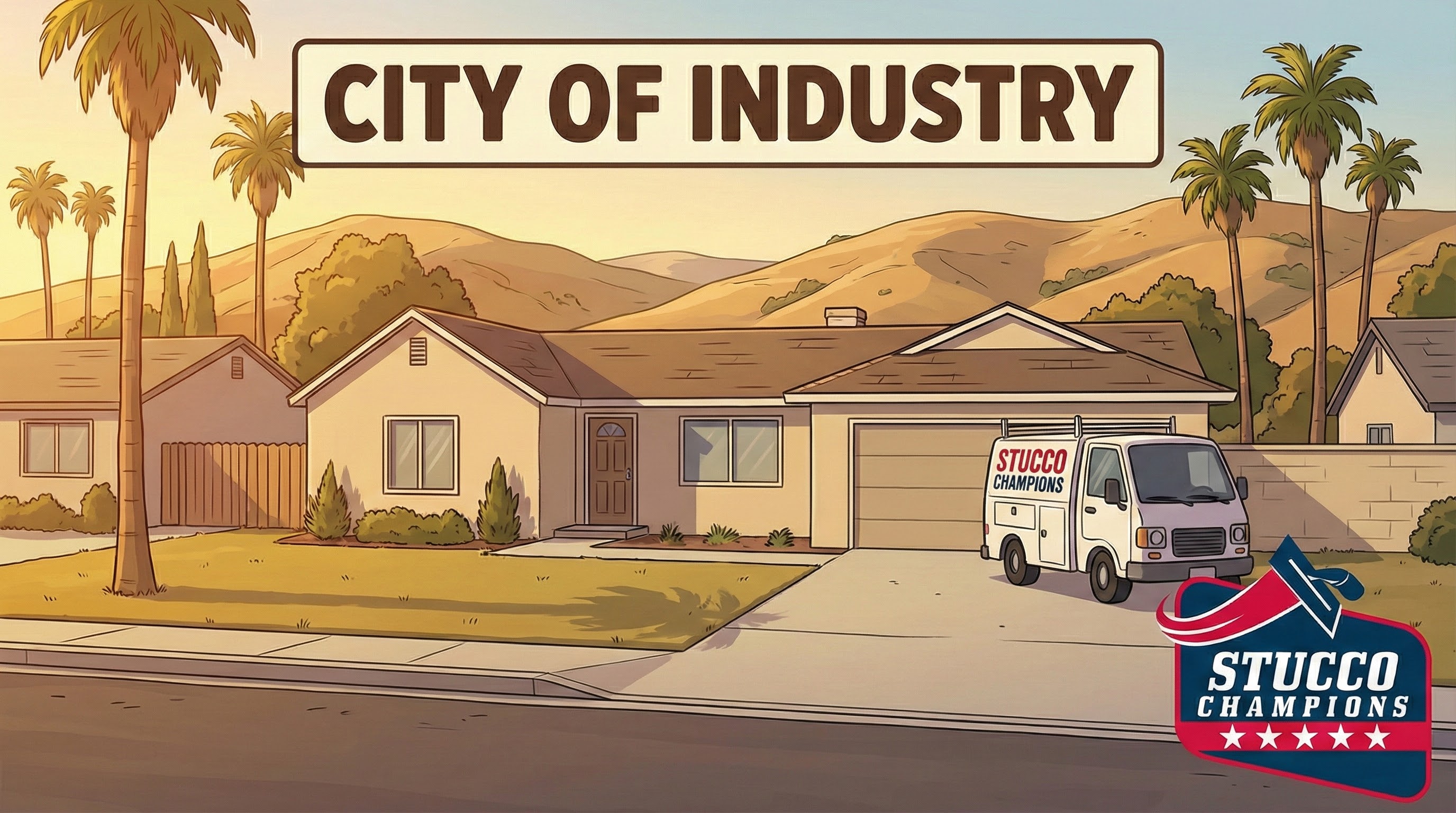 Stucco Repair in City of Industry, CA