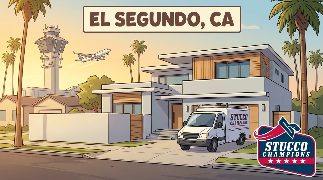 Stucco Repair in El Segundo, CA