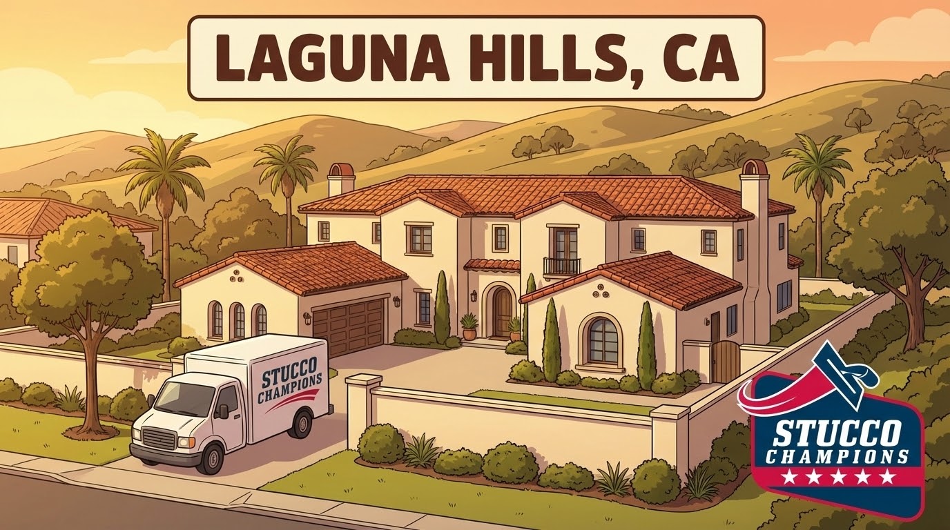 Stucco Repair in Laguna Hills, CA