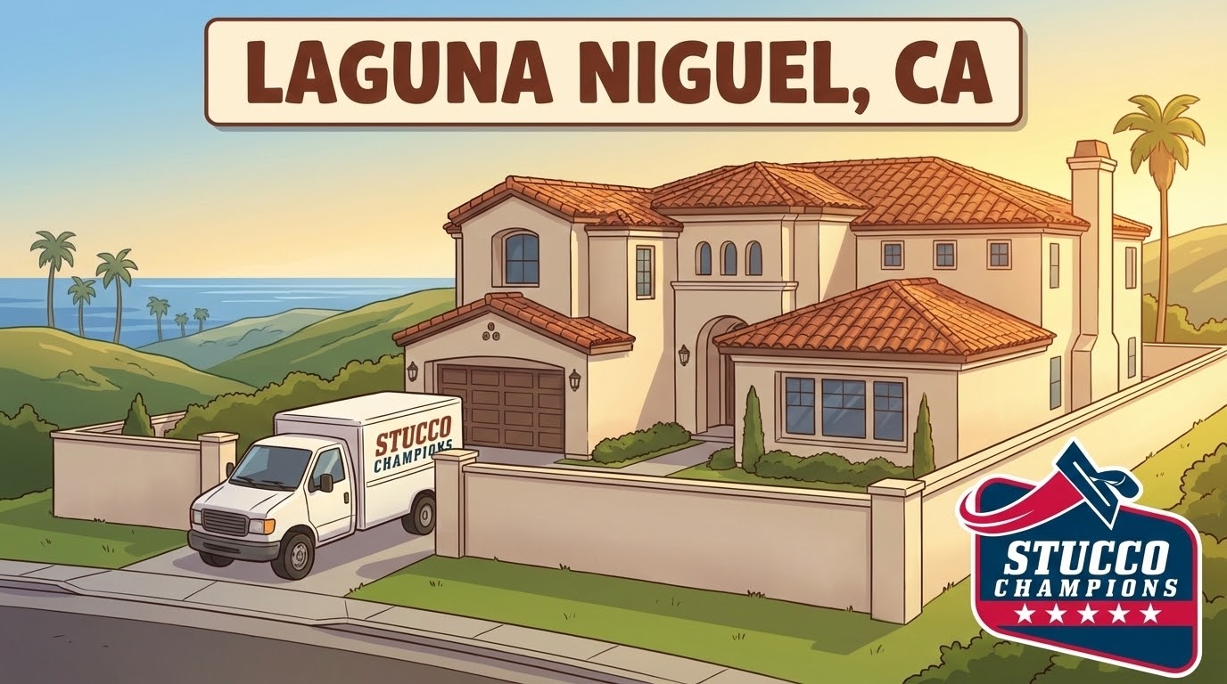 Stucco Repair in Laguna Niguel, CA