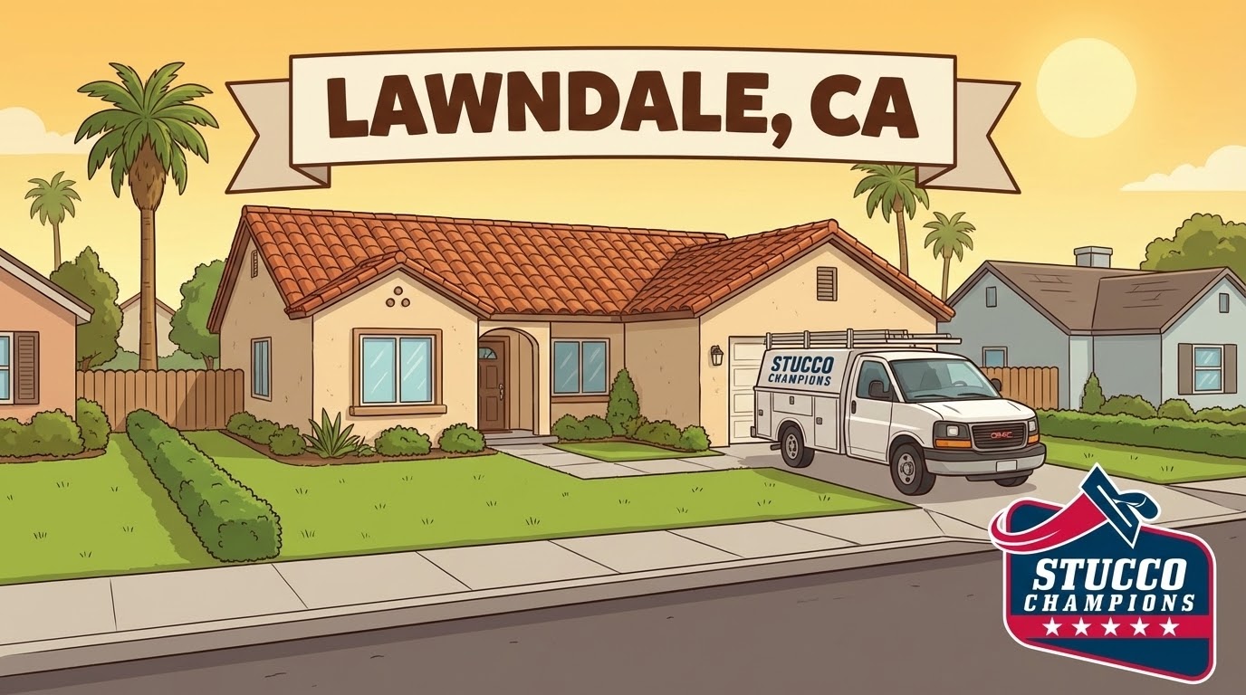 Stucco Repair in Lawndale, CA