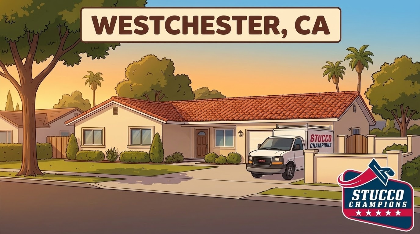 Stucco Repair in Westchester, CA