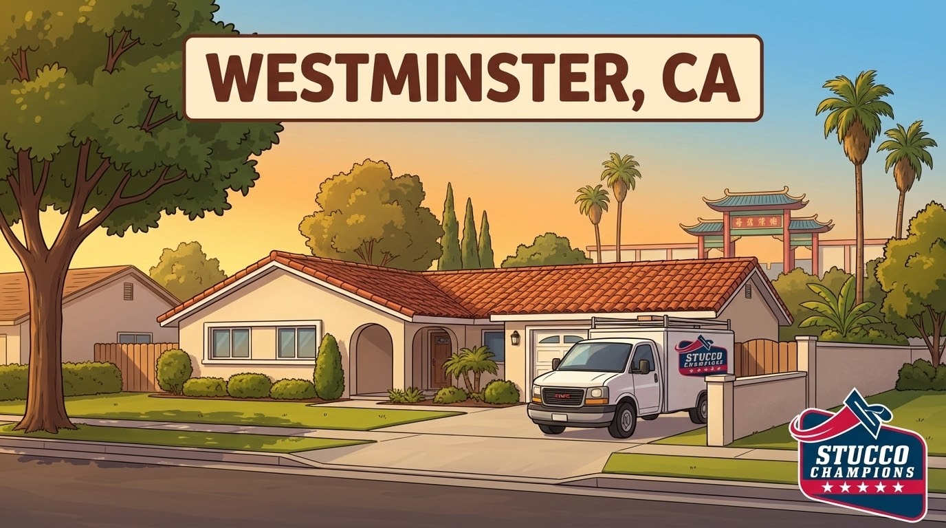 Stucco Repair in Westminster, CA